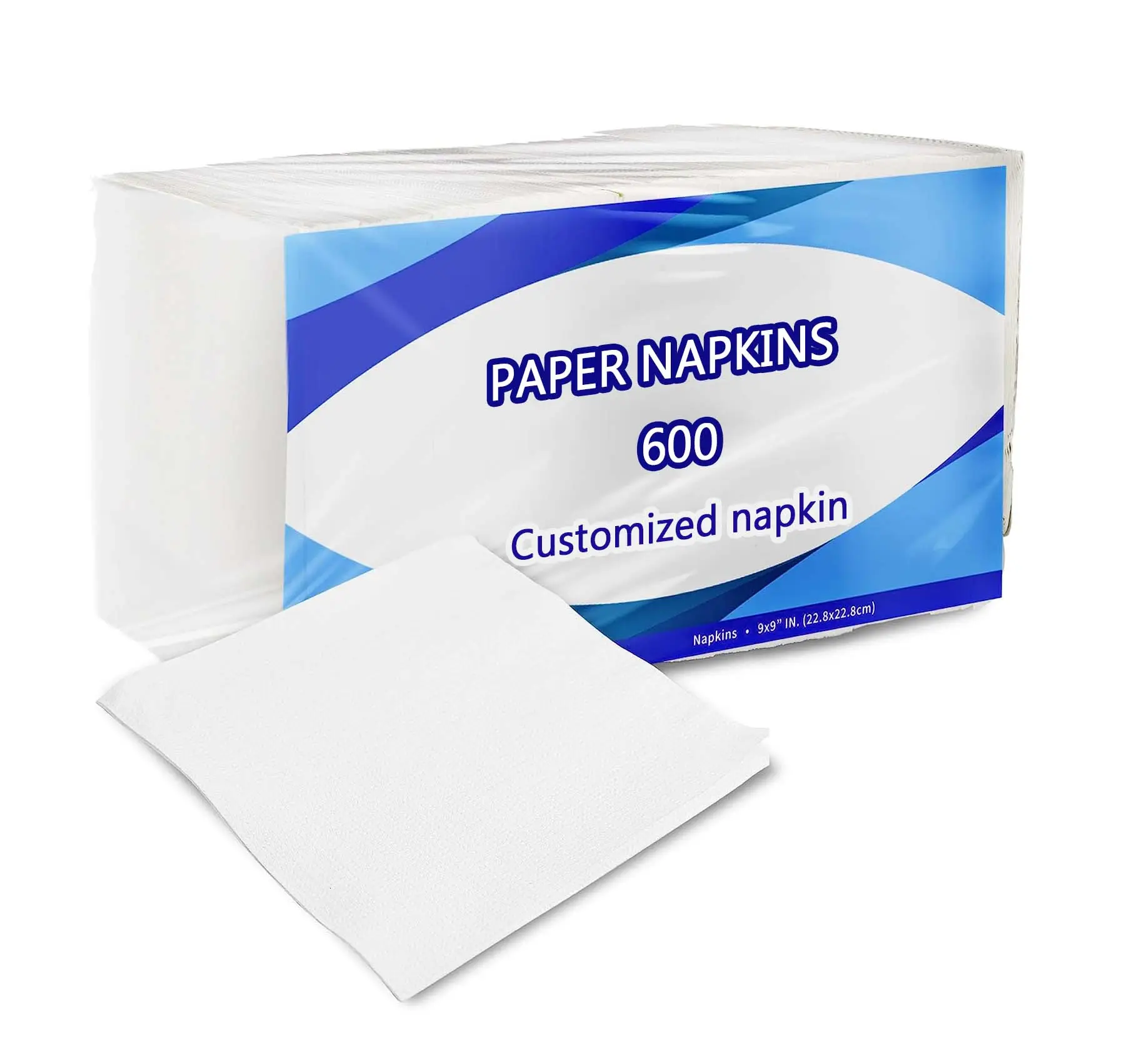 Hoge Kwaliteit Custom Logo Servilletas De Papel Tissue Diner Papieren Servetten Servetten Servetten