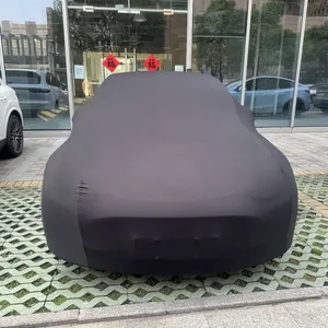 Hot Selling Luxury Car Protect Cover Indoor Garage Stretch Fabric Custom Car Cover For Car Accessories