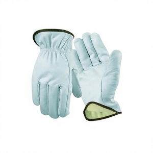 Gants de protection respirants en peau de porc de qualité industrielle, unisexes, pour la pêche et la conduite - Product Image 2