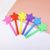 Bâton lumineux LED Redshark RS30 en forme d'étoile à cinq branches, lumière clignotante, couleur personnalisée, alimenté par piles, concerts pour adultes, remise des diplômes, Ramadan