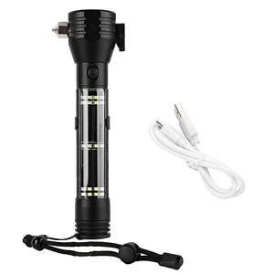Precio barato <span class=keywords><strong>2020</strong></span> 4 en 1 led de luz de alarma inteligente <span class=keywords><strong>auto</strong></span> multifunción de martillo de seguridad - Product Image 1