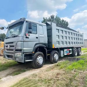Truk Dump HOWO 8x4 12 Roda Bekas 60 Ton Truk <span class=keywords><strong>Tipper</strong></span> Tugas Berat untuk Pertambangan Konstruksi dan Transportasi - Product Image 1