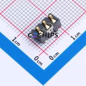 09H413000 Blade/Spring Contact Battery Connector SMD,P=3mm Connector - Product Image 1