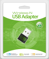 Receptor Inalámbrico USB de 150Mbps, Tecnología Inalámbrica, Receptor WLAN Externo, Adecuado para Adaptador Receptor de 2.4GHz para Computadora Portátil