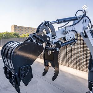 Mini Escavatore Cingolato da 1,5 Tonnellate per Frutteti e Vigneti con Motore CE EPA, Spedizione Gratuita tra le File di Alberi Senza Danni - Product Image 2