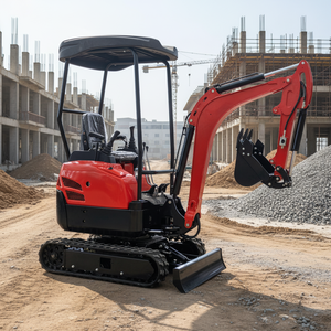 Miniexcavadora Avanzada HIGHTOP HT16 con Motor Kubota de 15 HP, Confiabilidad y Estándares Globales CE/EPA - Product Image 1