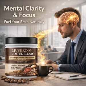 Mezcla Premium de Café con Hongos, Extracto de 7 Hongos <span class=keywords><strong>en</strong></span> <span class=keywords><strong>Polvo</strong></span>, Apoyo Inmunológico para Mujeres, 180g, Certificado GMP, Marca Privada B2B - Product Image 6