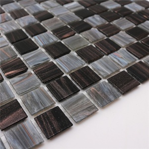 Vente Flash : Mosaïque de Verre Gris et Noir Mixte Populaire pour Salle de Bain et Carreaux de Dosseret de <span class=keywords><strong>Cuisine</strong></span> - Product Image 6