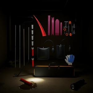 Juego de Herramientas de Emergencia de 28 Piezas, 66 Pulgadas, Aleación de Aluminio, para Uso en el Hogar y el Vehículo - Product Image 2