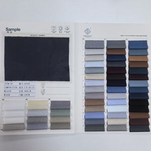 Tissu de costume tissé TR pour homme, 80% polyester 20% <span class=keywords><strong>viscose</strong></span>, teint uni, style sergé, pantalon blanc pour garçons, vente en gros - Product Image 5