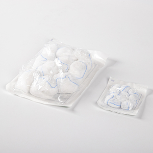 Prix d'usine ISO 13485 certifié 100% coton 4x4 pouces boules de gaze stériles pour pansement et préparation préopératoire de la peau - Product Image 3