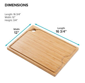 Tabla de cortar de bambú personalizada <span class=keywords><strong>para</strong></span> encimera, tabla de charcutería de madera con orificio <span class=keywords><strong>para</strong></span> colgar y ranura <span class=keywords><strong>para</strong></span> jugos <span class=keywords><strong>para</strong></span> encimera de cocina - Product Image 2