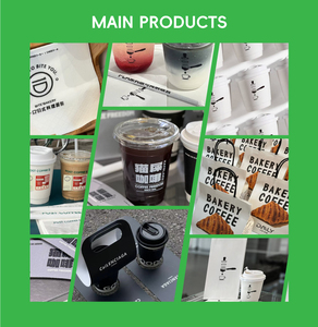 Gobelets à café jetables personnalisés avec logo imprimé, 8 oz et 10 oz, à <span class=keywords><strong>double</strong></span> paroi, avec couvercle, en papier <span class=keywords><strong>double</strong></span> couche, estampage à chaud - Product Image 6