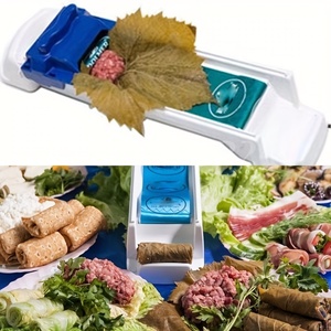 Rouleau à sushi durable <span class=keywords><strong>Feuille</strong></span> <span class=keywords><strong>de</strong></span> raisin <span class=keywords><strong>farcie</strong></span> <span class=keywords><strong>Viande</strong></span> végétale <span class=keywords><strong>Viande</strong></span> Légumes <span class=keywords><strong>Feuille</strong></span> <span class=keywords><strong>de</strong></span> chou Outils <span class=keywords><strong>de</strong></span> roulement Rouleau farci pour aliments magiques - Product Image 6