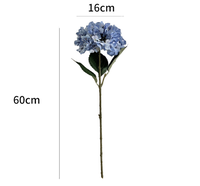 3D-Klebeband Hortensie Hochwertige Künstliche Blume Hochzeitsdekoration Tischdekoration Handgefertigtes Weiches Natürliches Arrangement