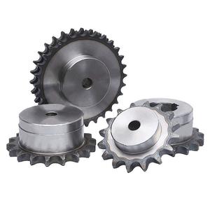 Piñón de cadena de rodillos Yongyue de acero 45 con paso de 12.7 mm, estándar ISO, para transmisión de transportadores en plantas de fabricación. - Product Image 2