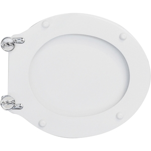 Tapa de inodoro de cierre suave compatible con Paestum Globe Vase, forma cuadrada alargada, hecha de resina UF para uso doméstico, control remoto - Product Image 3
