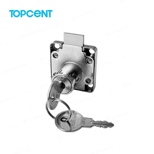 TOPCENT Serrure d'armoire personnalisée en zinc 138-22 pour le déverrouillage de clé de quincaillerie de meubles Style de conception moderne pour les chambres d'hôtel OEM/ODM - Product Image 6