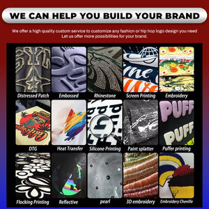 Sudadera con capucha de algodón para hombre, personalizada, con efecto desgastado, gráfico, gruesa, al por mayor, Sudaderas <span class=keywords><strong>y</strong></span> Hoodies de Hombre - Product Image 5