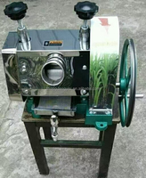 Machine à jus de canne à sucre, presse-agrumes manuel, mélangeur, broyeur, extracteur de jus de canne à sucre industriel de bonne qualité