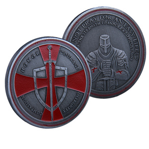 Pièce de collection commémorative en métal, motif Archange Michel, décoration, symbole de la foi, pour la lutte contre <span class=keywords><strong>le</strong></span> <span class=keywords><strong>mal</strong></span> - Product Image 5