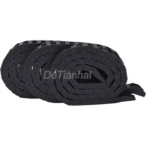 Machine Tool Plastic Chain Reinforced Cable Trough Protective Nylon Drag Chain