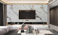 Lámina Plancha de Mármol PVC UV Decorativa para Interiores de 2mm/3mm 4*8 1220*2440mm Alternativas y Sustitutos del Mármol