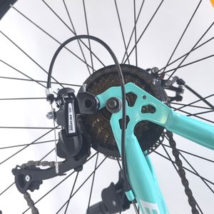 Bicystar 26 pulgadas 27,5 pulgadas freno de disco híbrido SUSPENSIÓN COMPLETA Mtb alta calidad 9 velocidades <span class=keywords><strong>bicicleta</strong></span> de montaña personalizar MTB <span class=keywords><strong>bicicleta</strong></span> deportiva - Product Image 6