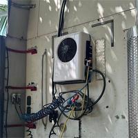 Climatiseur portable 12V 24V DC pour camion, APU, tracteur électrique, camping-car et fourgonnette, avec alimentation batterie séparée