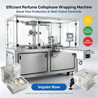 Machine d'emballage automatique en cellophane pour boîtes de parfum, machine d'emballage en cellophane pour cartons de parfum