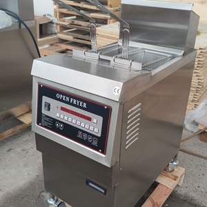 Yeni Gazlı/LPG'li Fritöz 1 Tanklı 2 Sepetli Otomatik Filtre Sistemli ve Bilgisayar Kontrol Panelli Patates Kızartması İçin Kolay Temizlenen - Product Image 2