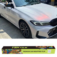 Film de protection de peinture pour voiture auto-réparant anti-rayures PET avec rejet UV 100% et garantie de 6 ans pour la protection complète de la peinture de la voiture