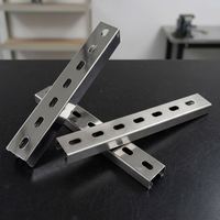 Profilé en acier en forme de C en acier inoxydable - Matériau en tôle galvanisée pour villa et décoration - Anti-corrosion et durable