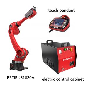 Robot industriel multifonctionnel chinois BORUNTE à 6 axes, moteur PLC, IP54, capacité de charge de 20 kg, palettisation, chargement, injection manuelle - Product Image 2