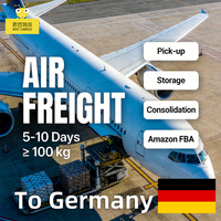 Agente de Transporte de Carga Aérea y Terrestre de China a Alemania, Servicios de Logística, Envío Rápido, DDU, DDP, FBA, Puerta a Puerta, 5-10 Días, Seguro