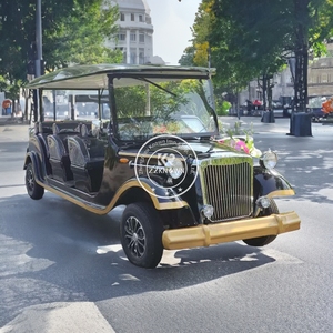 Auto de Turismo Clásico Eléctrico de Lujo, Aprobado por la CE en 2025, de Fibra de Vidrio y Aluminio, para Turismo, con Servicio de Alimentos - Product Image 6