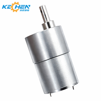 Moteur à engrenages GM37-3530 3-100 tr/min 12V/24V à couple élevé, moteur de 37 mm avec engrenages entièrement métalliques pour distributeurs automatiques, plateaux tournants