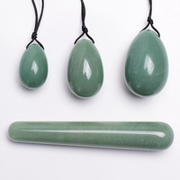 Baguette de massage bon marché en quartz rose véritable 110*20 pour les oeufs de yoni en jade rose pour les femmes