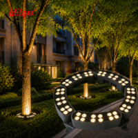LED-Baumumfassungsring-Licht IP65 Wasserdicht für Außenbereich Garten Baumumwicklungsbeleuchtung für Park Straßen Wege Dekorative Beleuchtung