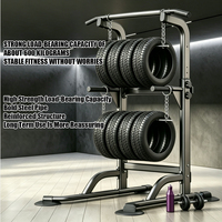 Station de musculation autoportante en acier, réglable, multi-positions, avec barre de traction et support pour dips, équipement de fitness pour la maison, entraînement du haut du corps
