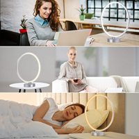 Offre Spéciale tactile contrôle dimmable lumière du soleil usb charge 10000Lux LED lampe de table