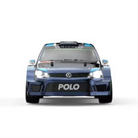 Voiture de rallye RC MJX Hyper GO 7304 à l'échelle 1/7, modèle Polo R WRC 4WD, moteur brushless 4S, 60 km/h, sous licence officielle, prête à la course et au drift