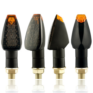 ไฟเลี้ยว LED 12V สำหรับมอเตอร์ไซค์ ยูนิเวอร์แซล ระบบไฟเลี้ยวแบบไหล สำหรับมอเตอร์ไซค์ดัดแปลง จักรยานไฟฟ้า M10 - Product Image 2