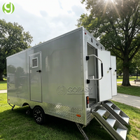 Goeasy Remorque Sanitaire Portable Écologique de Luxe Multi-Postes pour Camping