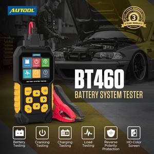 Analyseur Autool BT460 12v 24v, équipement en ligne, testeur de puissance automobile pour ordinateur portable, testeur de système de démarrage de charge automatique, compteur de batterie - Product Image 2
