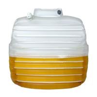 Veste transparente jaune et blanche avec fermeture éclair, idéale pour les soirées au bord de la piscine – En stock