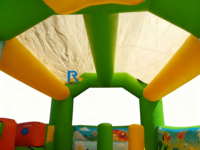 Château gonflable en PVC durable à thème floral pour enfants, château gonflable pour sauter en plein air et en intérieur, vente de châteaux gonflables