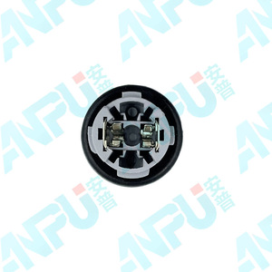 T10 Bulb <b>Socket</b> W5WT10 Gray Plastic 81615-12590 For Toyota License Plate <b>Light</b> Connector - Product Image 4