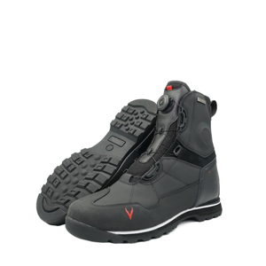 Stivali da moto da turismo corti in pelle su misura nuove <span class=keywords><strong>scarpe</strong></span> da moto alla moda di potenza - Product Image 5