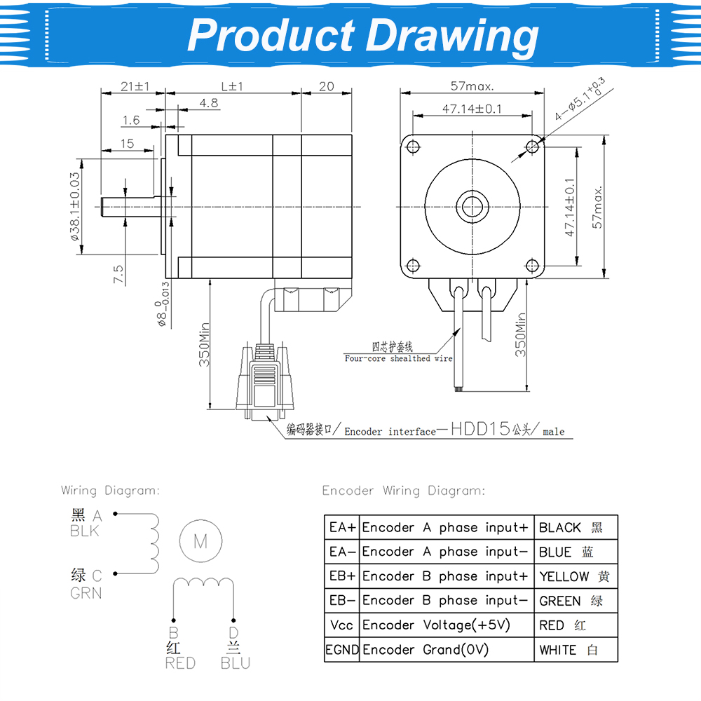 Dc Stepper Motor Kits 4pcs Dm542 Driver+ 4 Pcs Nema23 112mm 3m Motor+1 Set Mach3 + 24v 36v Power Supply For Cnc
